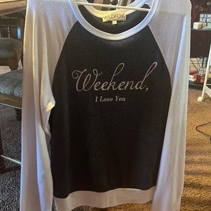 Wildfox weekend sweatshirt